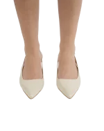 Krem Slingback Stiletto